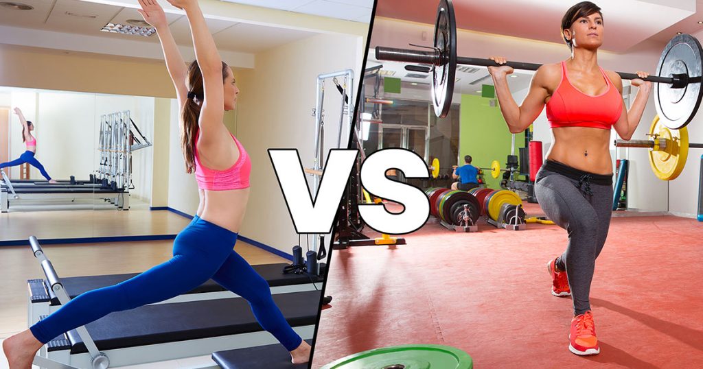 Musculação vs. Pilates